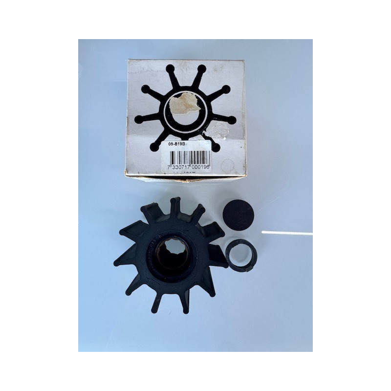 Impeller Johnson Pump 09-819B – turbine pompe à eau avec joints – Volvo Penta / OMC – pièce d’origine