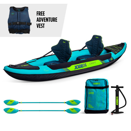 Jobe Croft 340 kayak gonflable 2 places