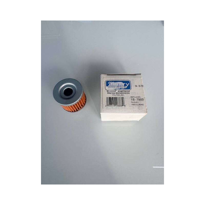 Cartouche filtre à huile Mallory 9-57807 Suzuki 16510-52A40 remplace Sierra 18-7903