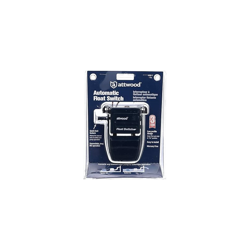 Interrupteur automatique de cale Attwood 4202-7 – Float Switch